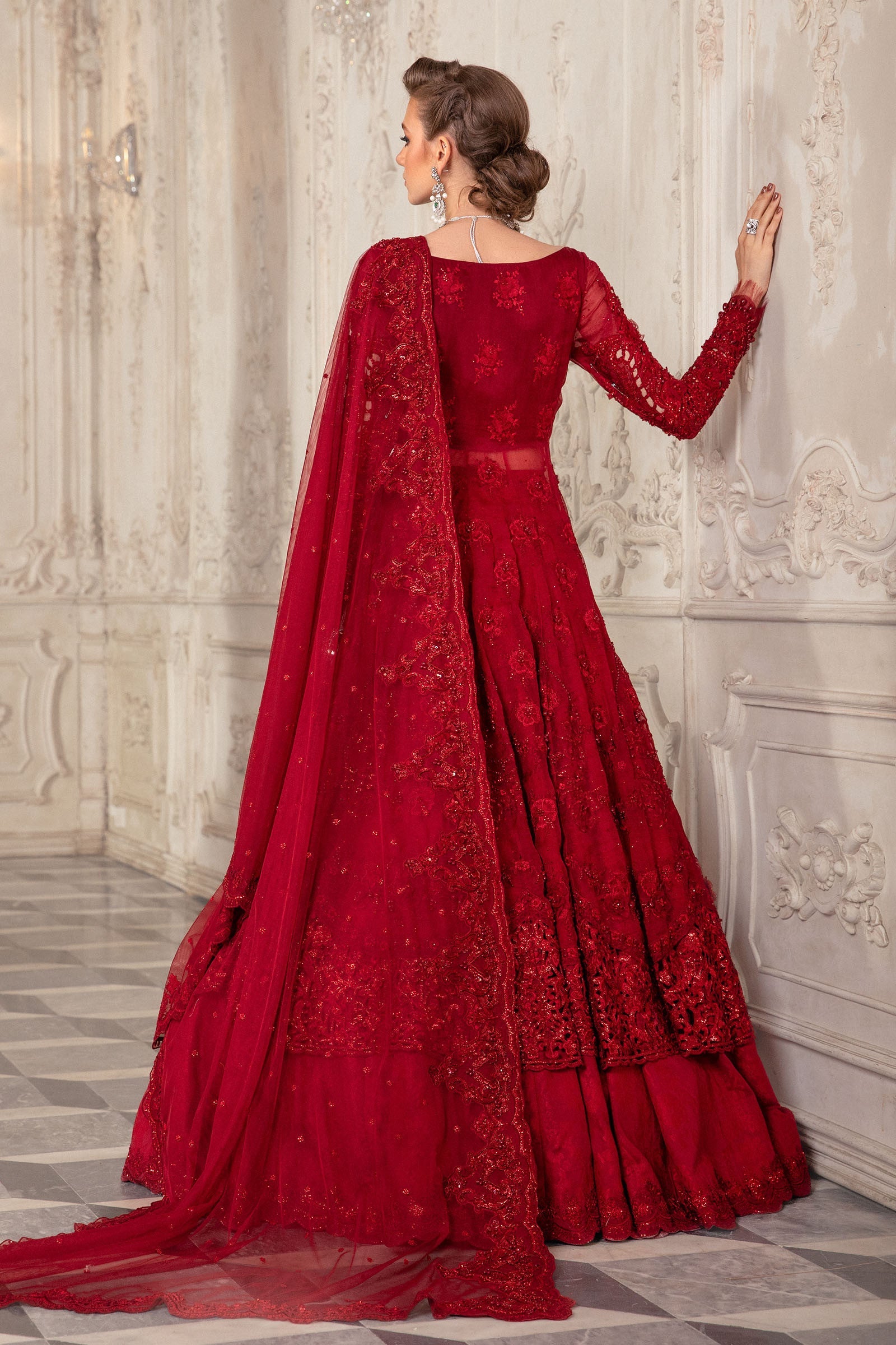 Maria B. Couture Red MC-043